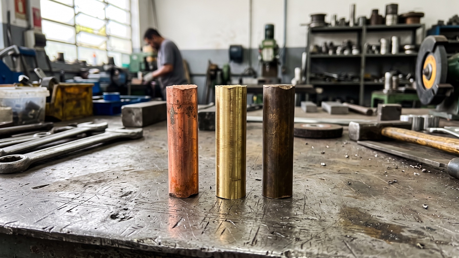 Cobre, bronze ou latão? As diferenças que mudam desempenho e custo